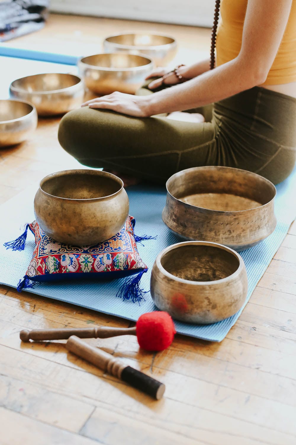 Antique Mani Gong Bowl