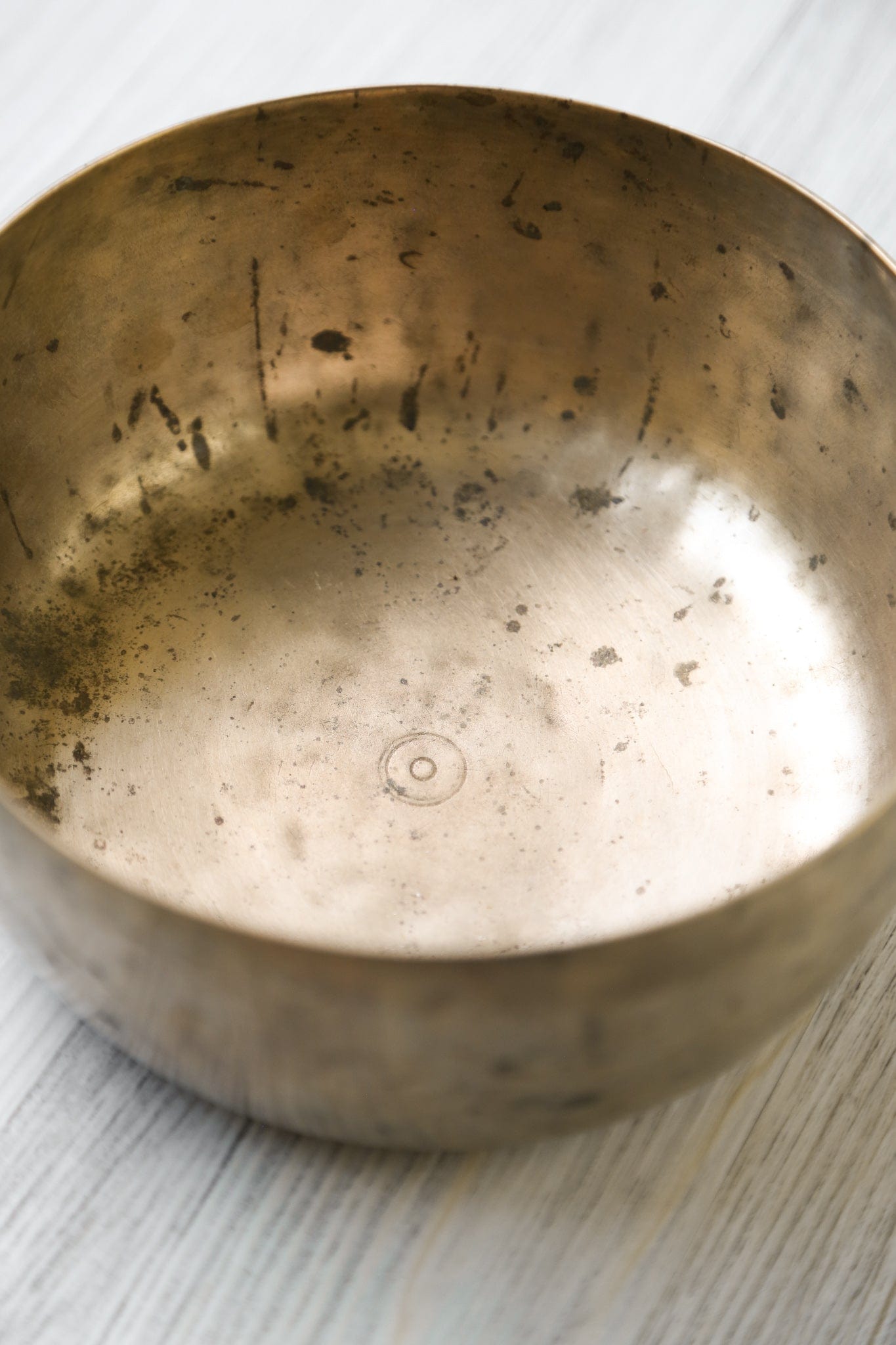 Antique Singing Bowl Solar Plexus Chakra 40Hz