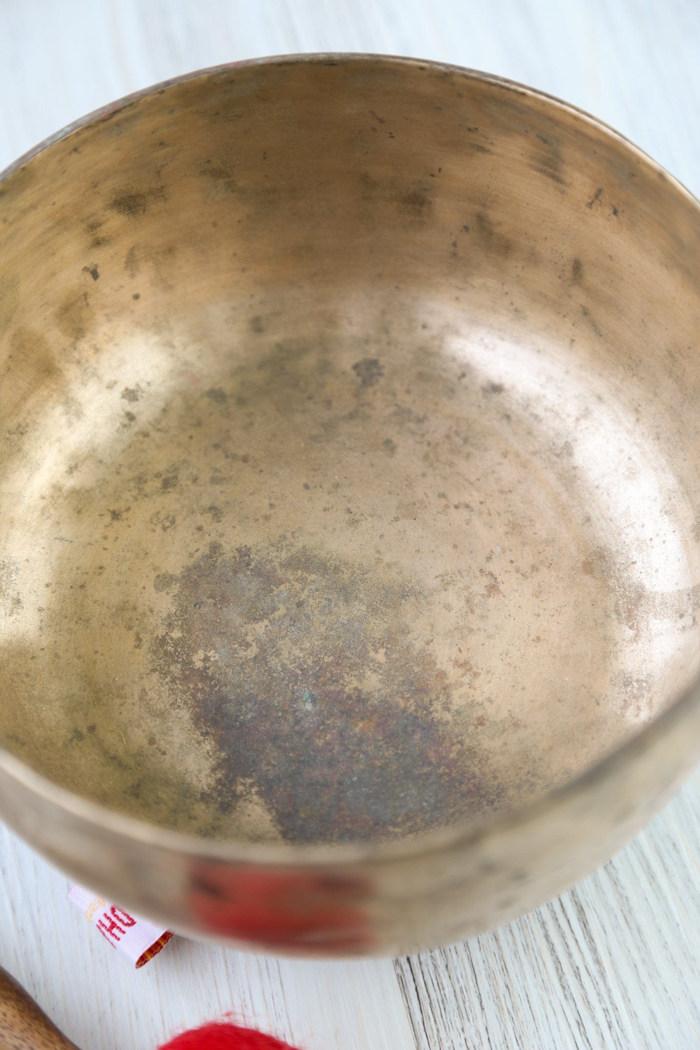 Antique Singing Bowl Throat Chakra 195Hz