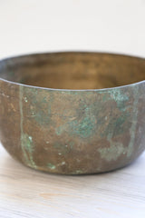 Antique Singing Bowl Throat Chakra 198 Hz