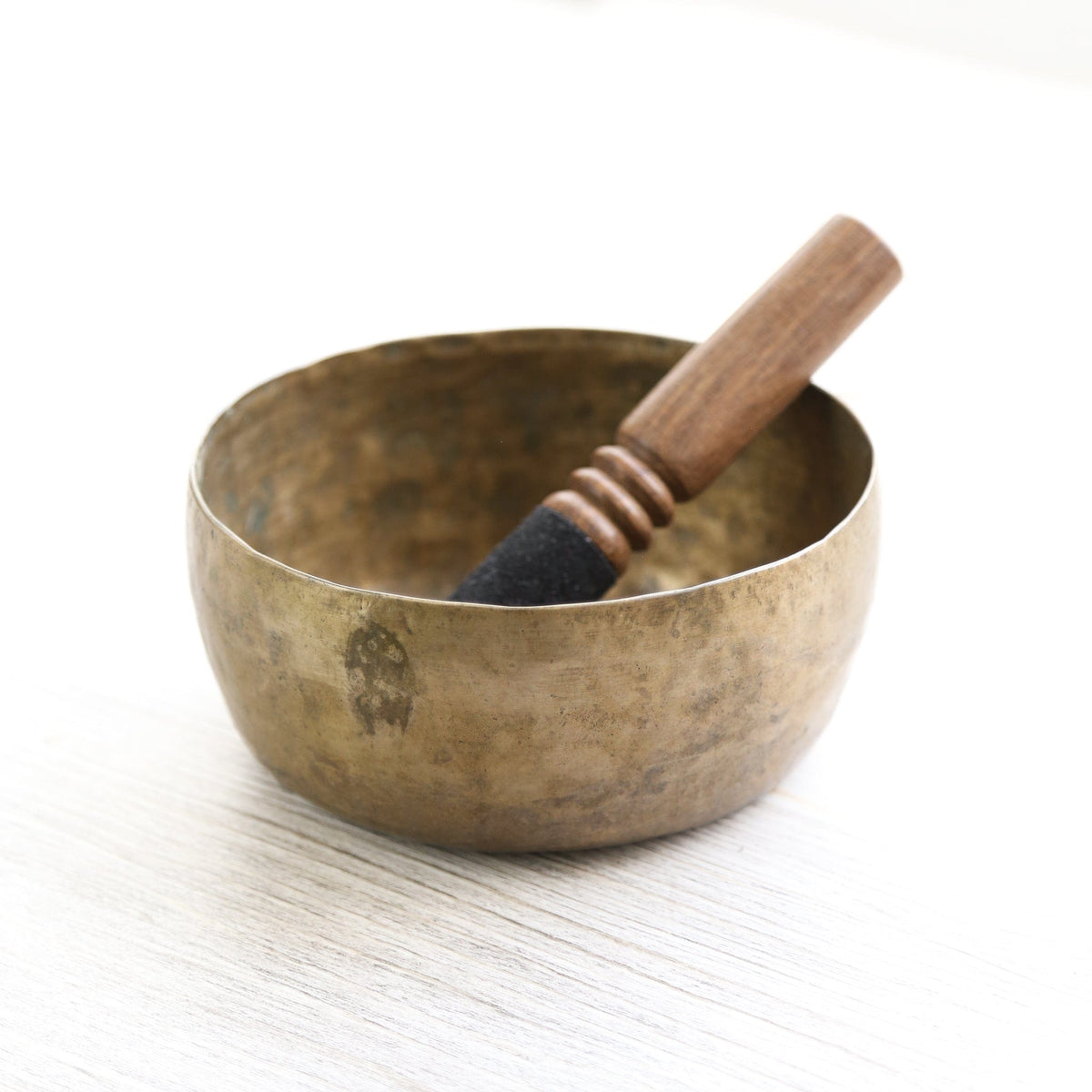 Antique Singing Bowl Throat Chakra 201 Hz