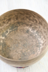 Antique Singing Bowl Throat Chakra 205Hz