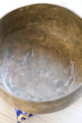Antique Singing Bowl Throat Chakra 206 Hz