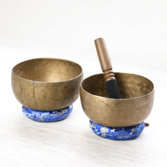 Antique Thado Singing Bowl Set
