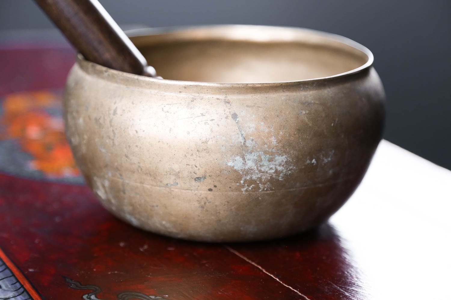 Antique Tibetan Buddha Bowl