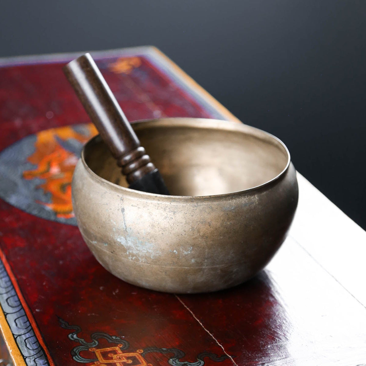 Antique Tibetan Buddha Bowl