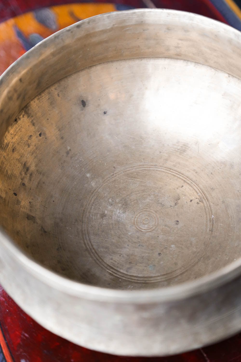 Antique Trapezoid Singing Bowl