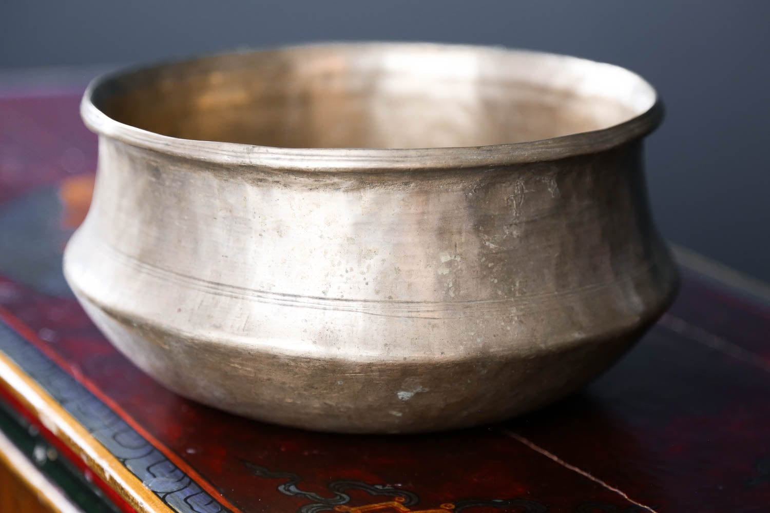 Antique Trapezoid Singing Bowl