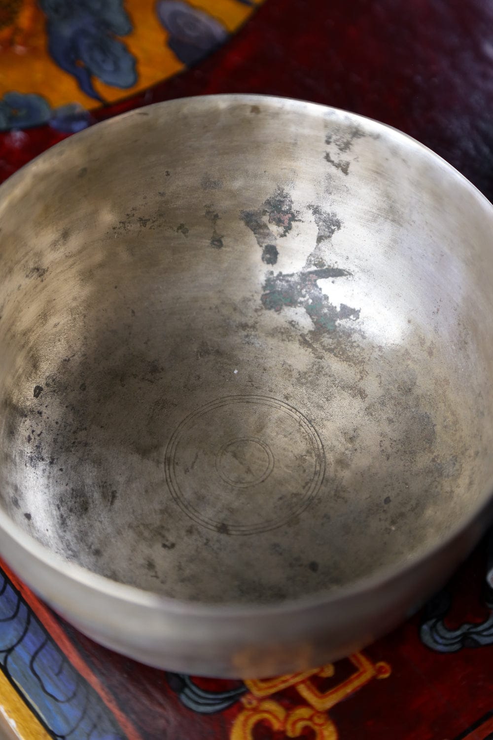 Artistic Expression Old Tibetan Singing Bowl
