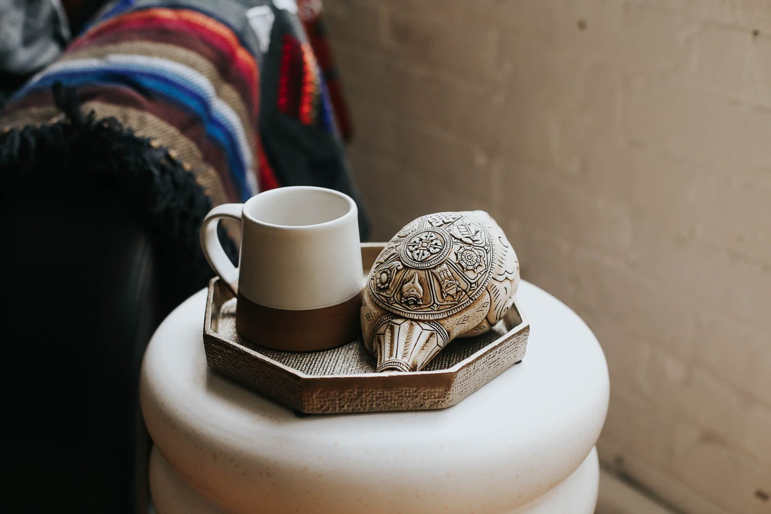 Artisan Etched Conch Shell