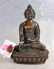 6 inch Bronze Shakyamuni Buddha Statue