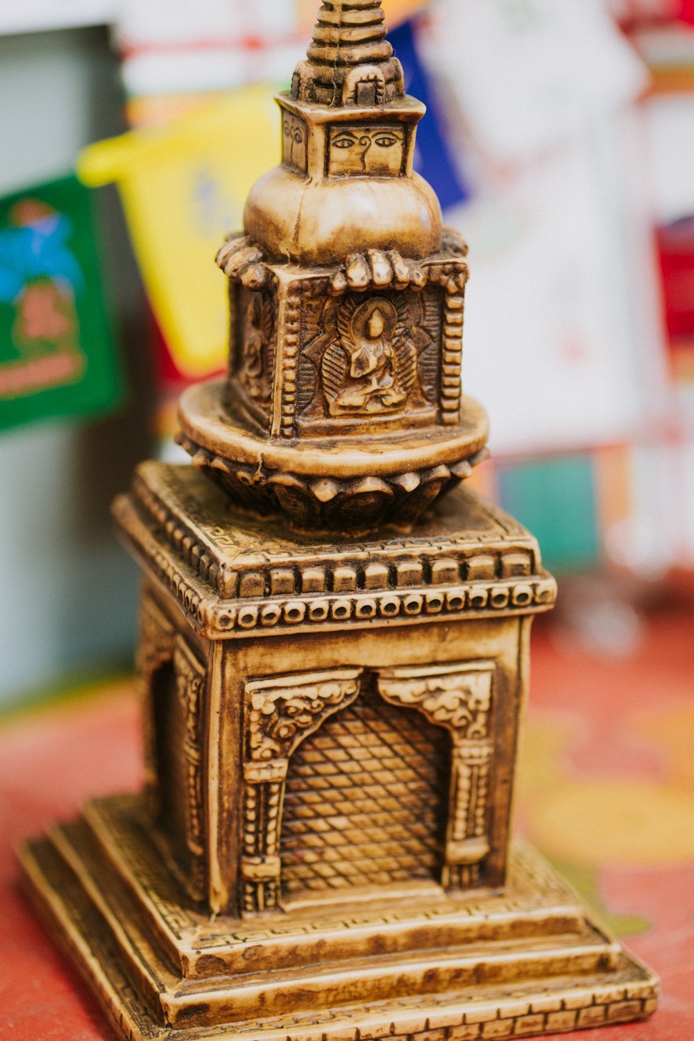 Amazing Table Top Altar Stupa