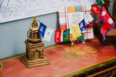 Amazing Table Top Altar Stupa