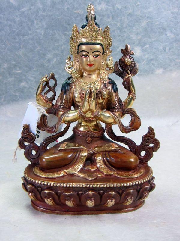 6 inch Chenrezig Statue