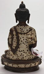 Antiqued Amitabha Buddha 8 Inch Statue