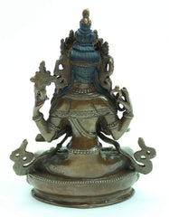 5 inch Chenrezig Bronze Statue