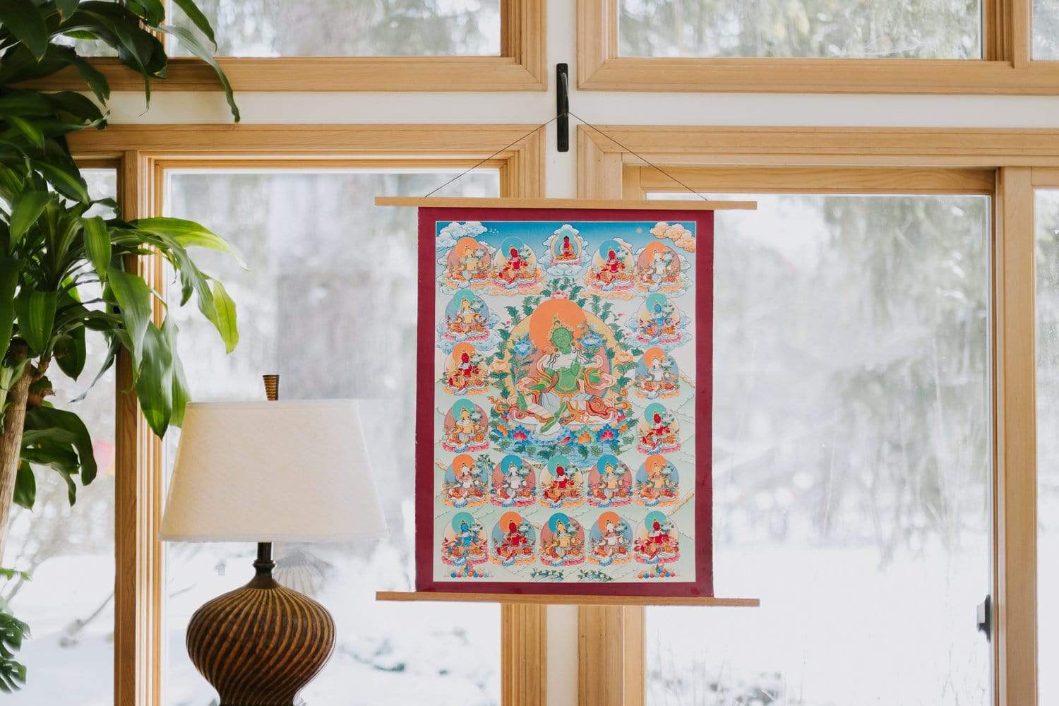 21 Tara Tibetan Thangka