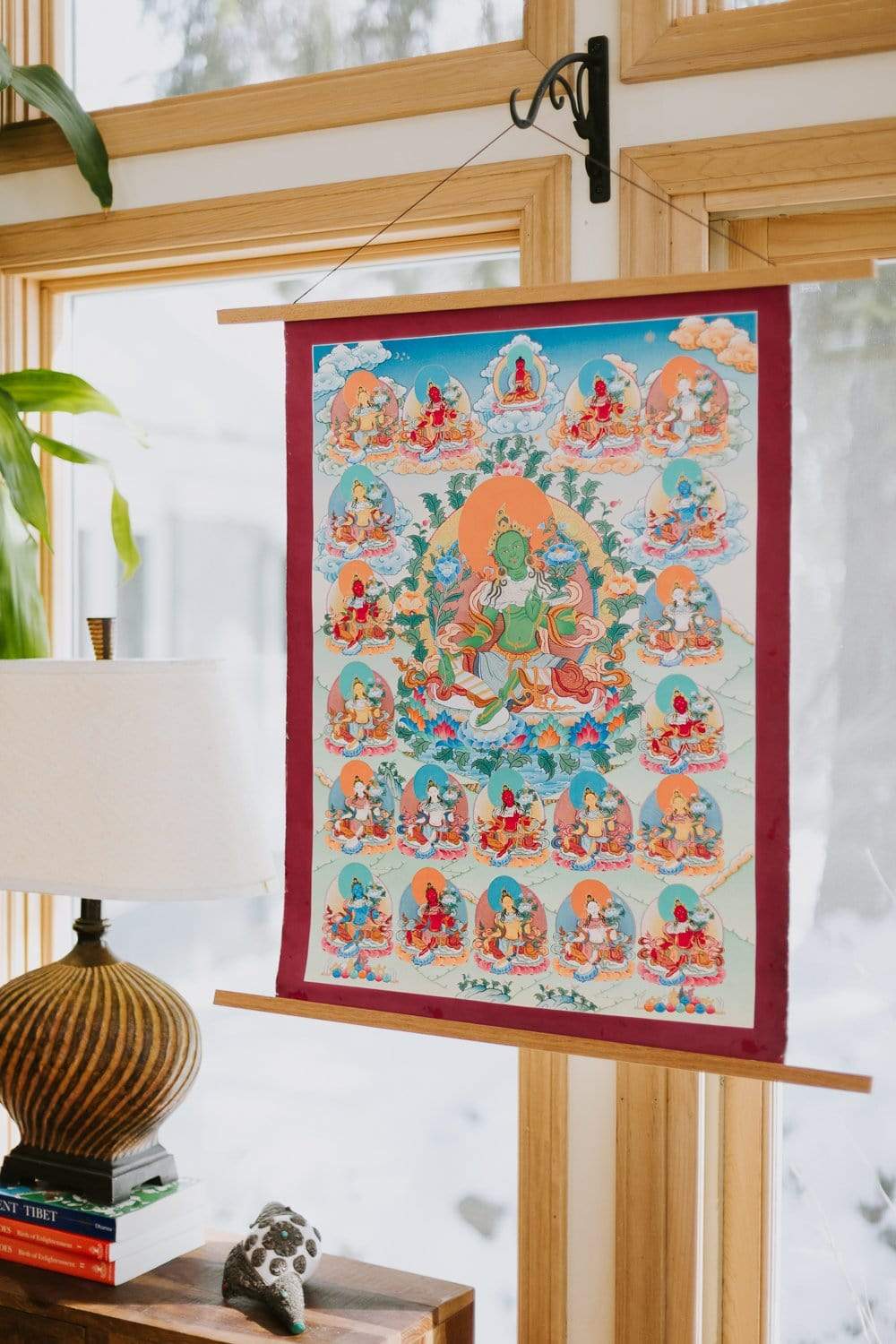 21 Tara Tibetan Thangka
