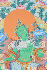 21 Tara Tibetan Thangka