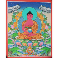 Amitabha Buddha Tibetan Thangka