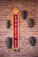 Auspicious Symbols with Tibetan Mantra Banner