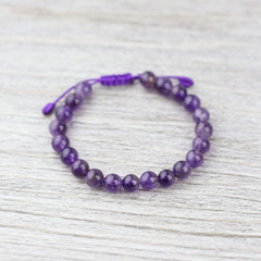 Amethyst Mala Bracelet