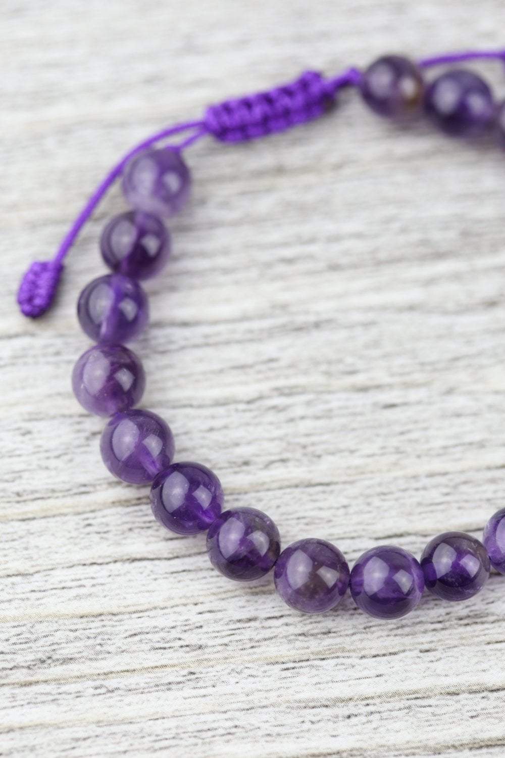 Amethyst Mala Bracelet