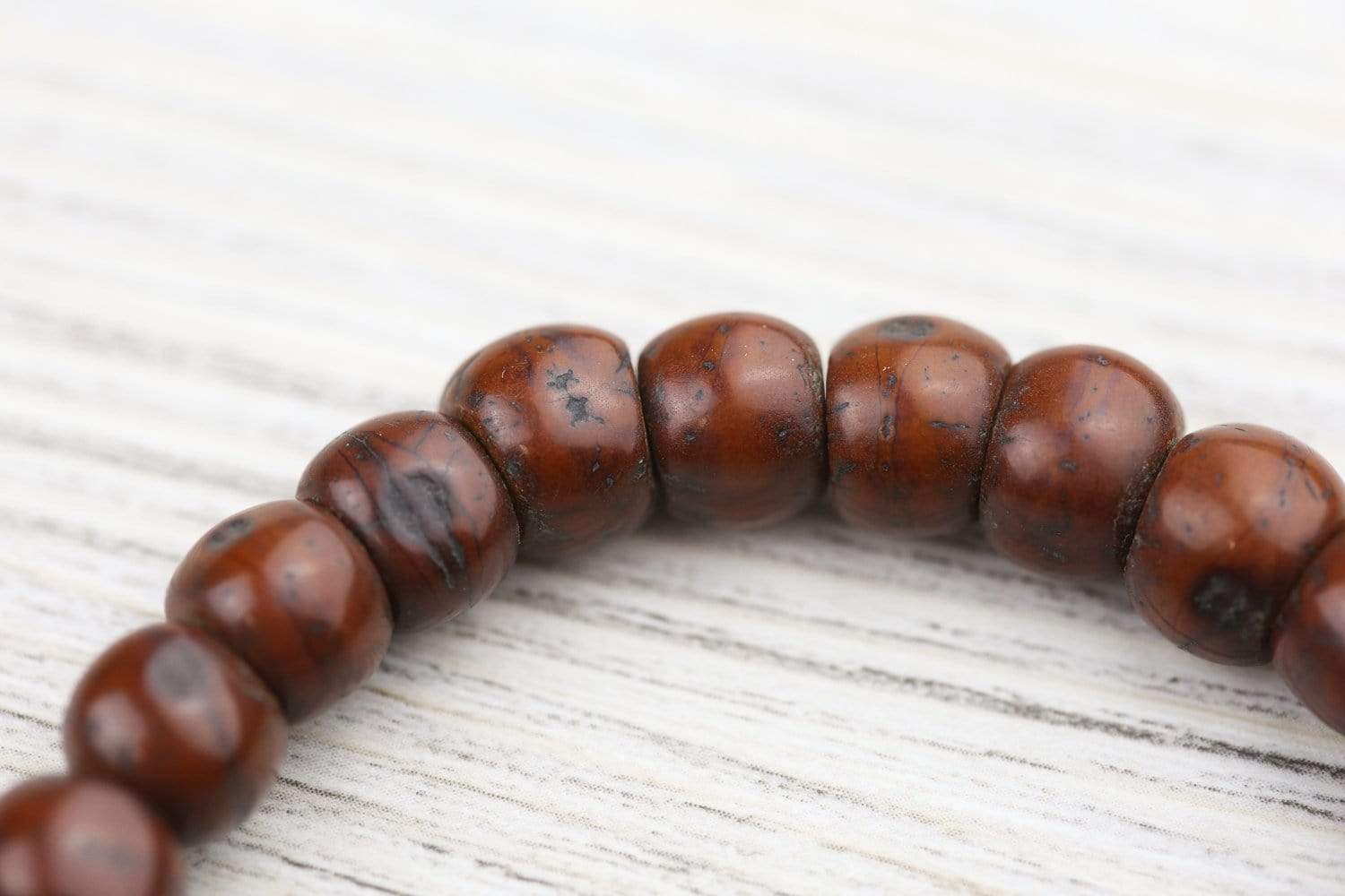 Antique Bodhi and Dzi Bracelet