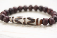 Antique Bodhi Dzi Bracelet