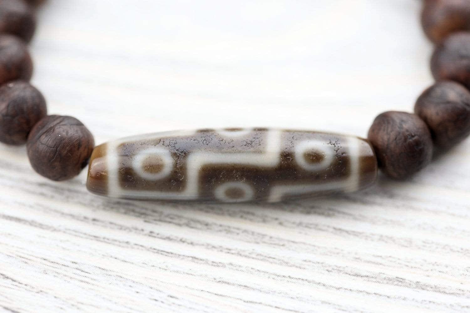 Antique Bodhi Dzi Bracelet