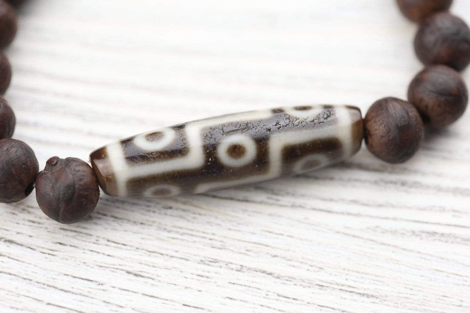 Antique Bodhi Dzi Bracelet