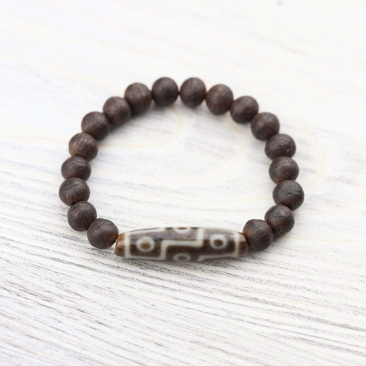 Antique Bodhi Dzi Bracelet